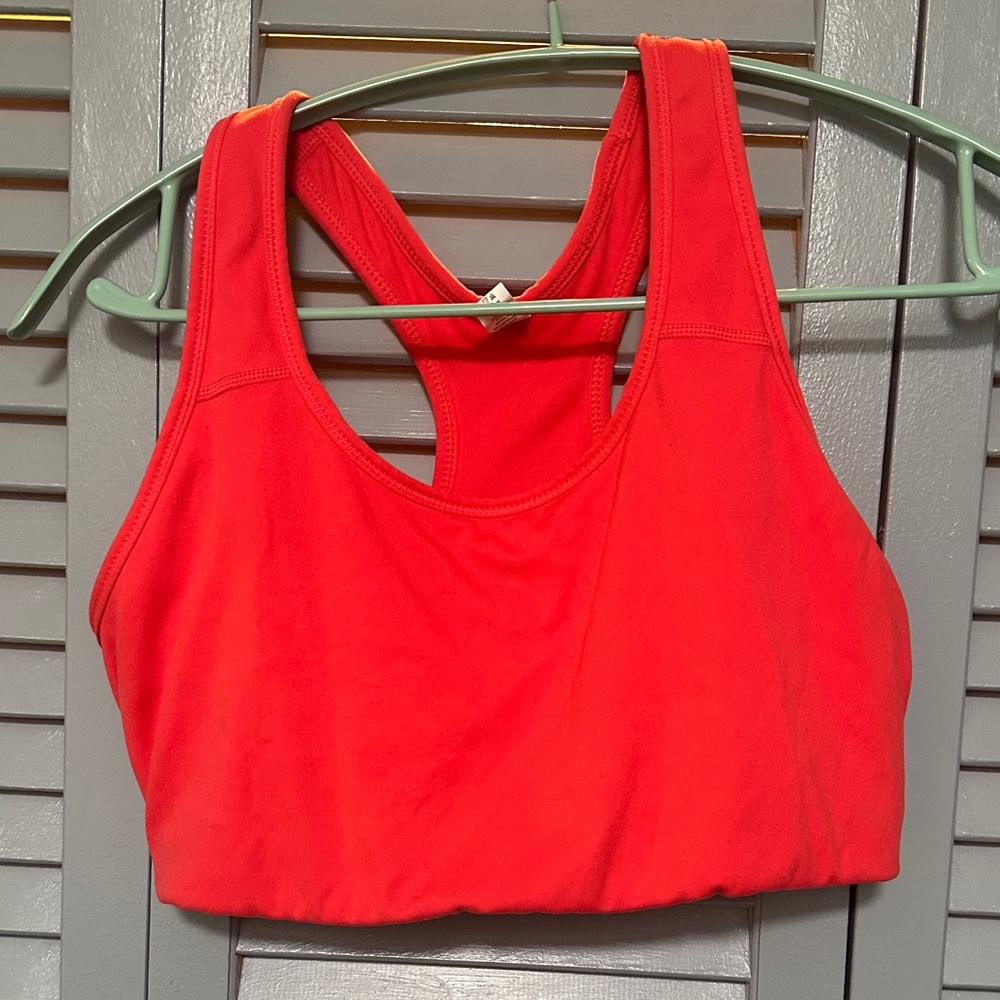 Women's Red Sports Bra